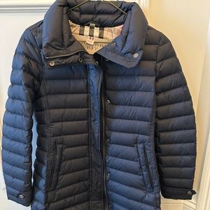 Burberry Brit Belted Goose Down Puffer